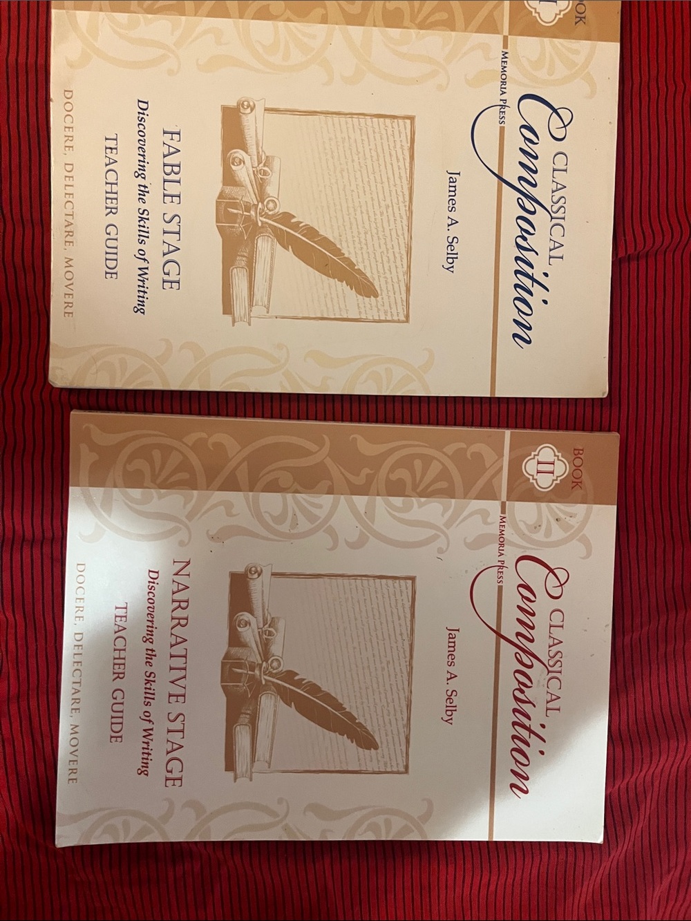 Teacher Guides - Cream Writing Guides (Set of 2)